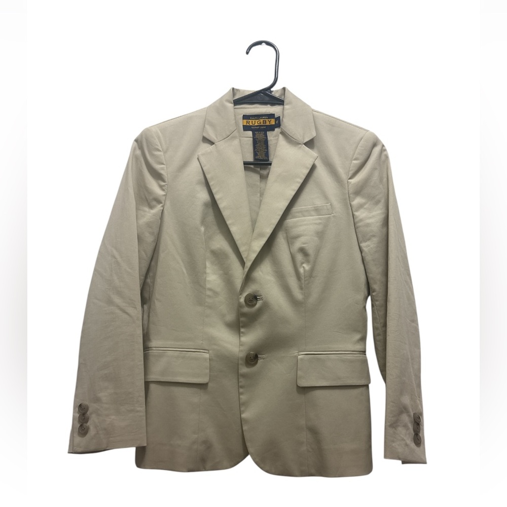 Ralph Lauren Tan Sport Coat Classic Notched Lapel